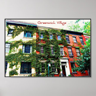 Póster Poster 4 - Greenwich Village, NYC