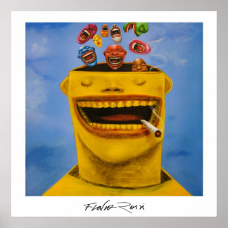 Póster Poster 60,96x60,96cm: Felicidade de Flavio Rossi