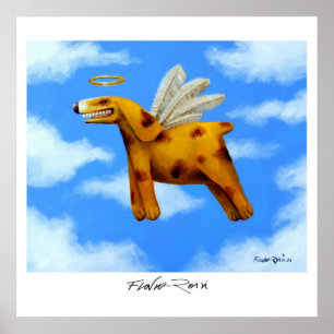 Póster Poster 60,96x60,96cm: Para o Além por Flavio Rossi