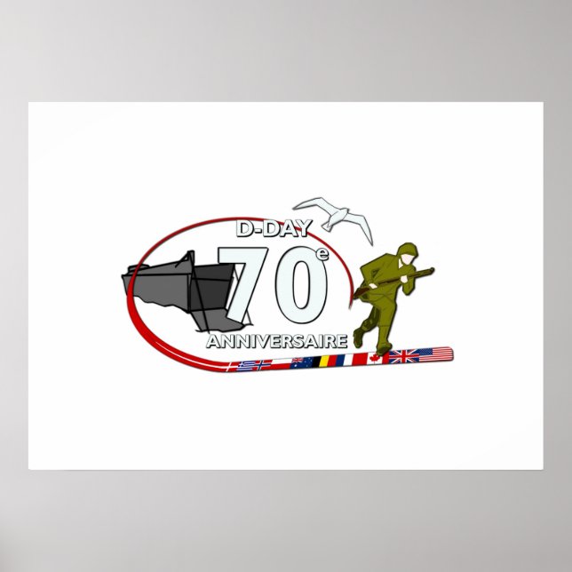 Póster Poster 70ème aniversario (Frente)