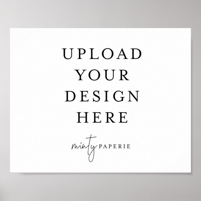 Póster poster 8x10 - Paisaje (Frente)