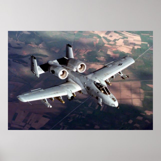Póster Poster A10 Thunderbolt II (Frente)