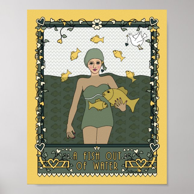 Póster Poster A Fish Out of Water_C_8x10 (Frente)