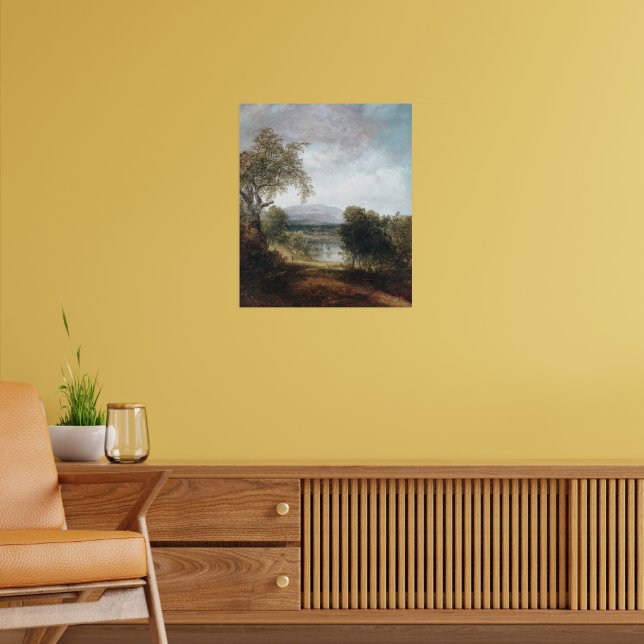 Póster Poster A River Glimpse (CA. 1843-50) (Salón 2)