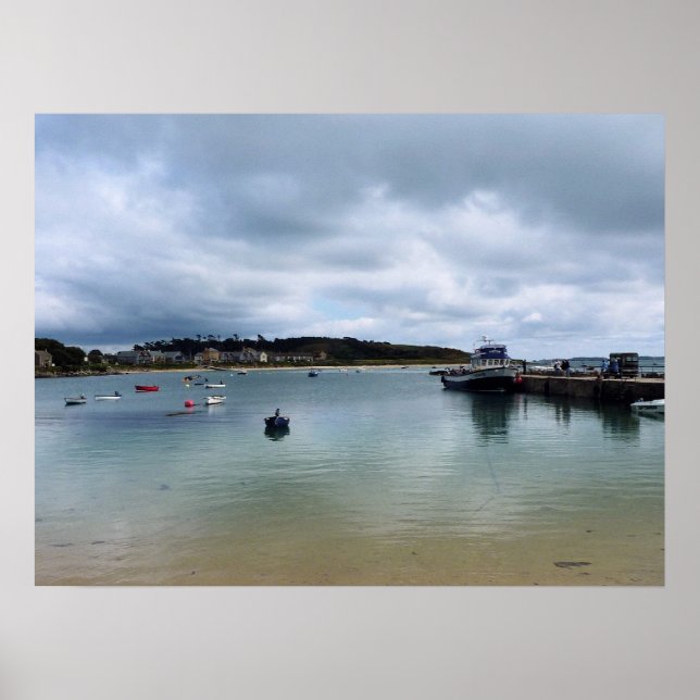 Póster POSTER - A través del agua (Frente)