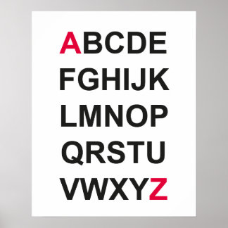 PÓSTER POSTER ABC