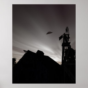 Póster Poster abovedado clásico del platillo 2