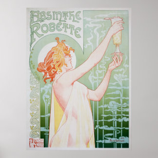Póster Poster Absinthe Robette