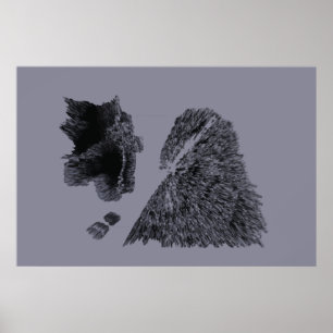 Póster Poster abstracto