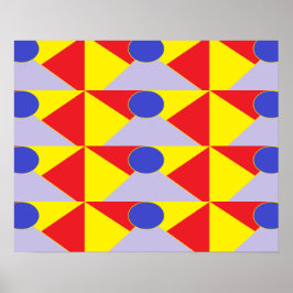 Póster Poster abstracto