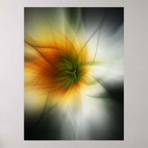 Póster Poster abstracto de Starburst