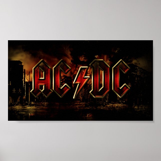 Póster Pôster AC/DC (Frente)