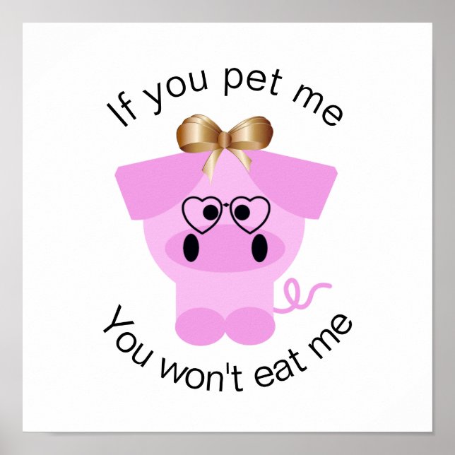 Póster Poster activista de derechos de los animales (Frente)