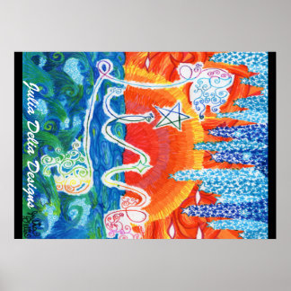 Póster poster "Activo" de 20" x 28"