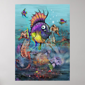 Póster Poster acuario