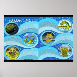 Póster Poster acuática Eerie Lake Erie Official Merch