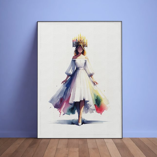 Póster Poster acuático de Santa Lucía (Subido por el creador)