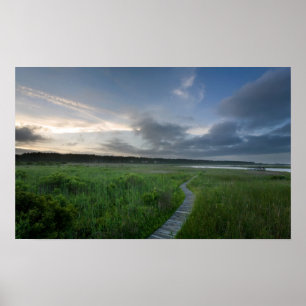 Póster Poster adaptable: Paseo marítimo de Outer Banks