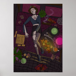 Póster Poster adolescente Nest Wicca de bruja