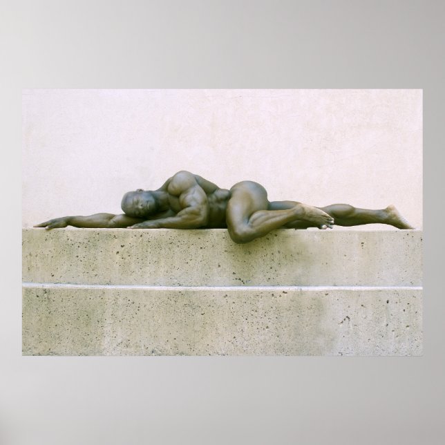Póster Poster, ADONIS SLEEPS - versión horizontal girator (Frente)
