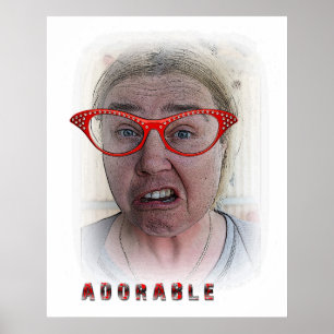 Póster ¡Poster Adorable Gracioso!