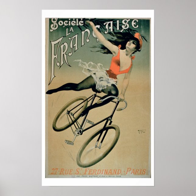 Póster Poster advertising 'Societe La Francaise', Paris ( (Frente)