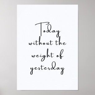 Póster poster æem inglês