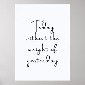 Póster poster æem inglês