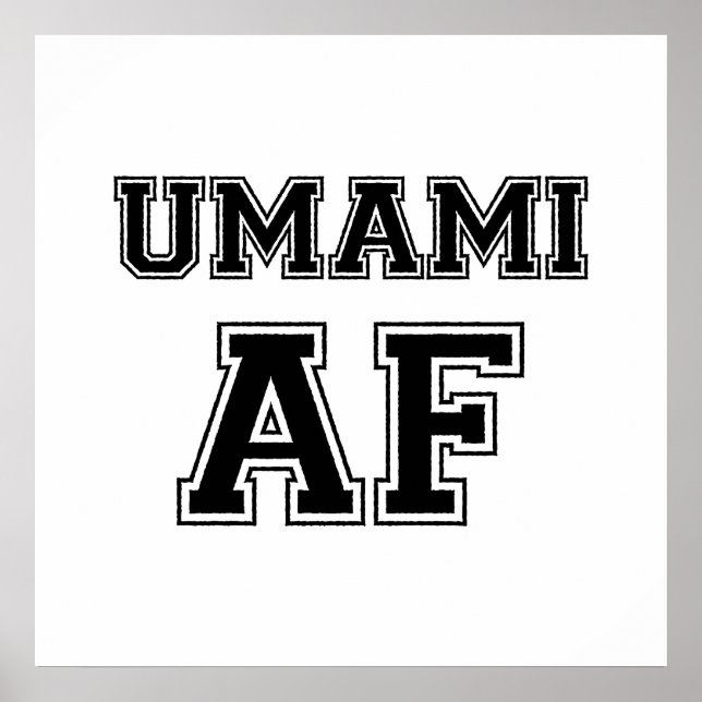 Póster Poster AF de UMAMI (Frente)
