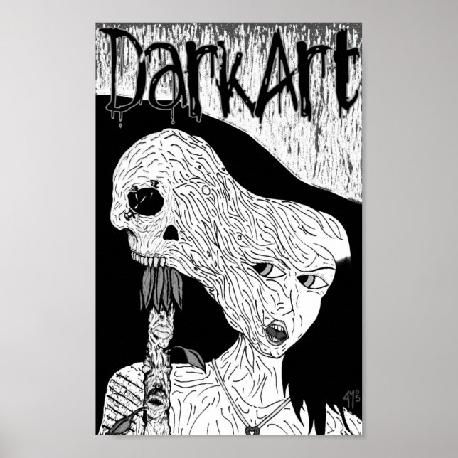 Póster Poster afectado v19 (Frente)