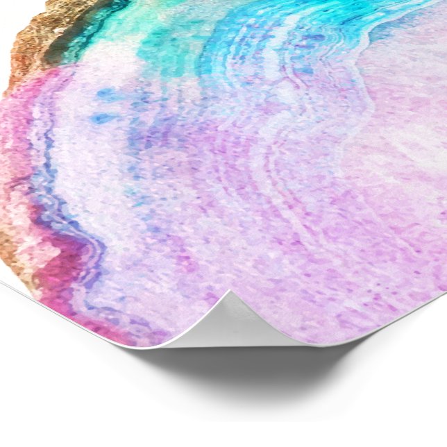 Póster Poster Agate V2 14x11 (Esquina)