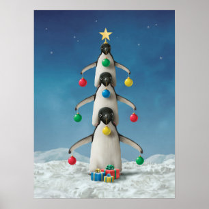 Póster Poster Alan Giana "Oh pingüino Tree"