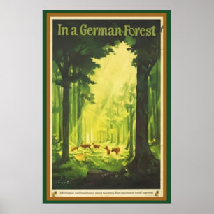Póster Poster alemán