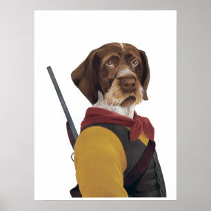 Póster Poster alemán de Drahtaar del arma DR152