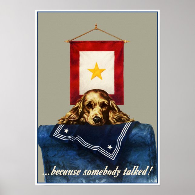 Póster Poster: Alguien habló (Frente)