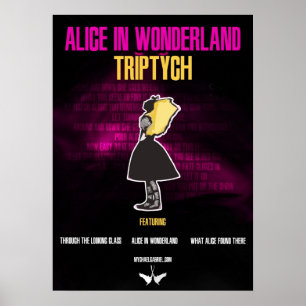 Póster poster "Alicia En El País De Las Maravillas"