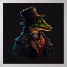 Póster Poster alligator