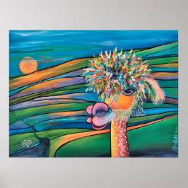 Póster Poster Alpaca-Kathleen