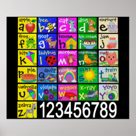 Póster Poster Alphabet