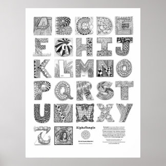 Póster Poster AlphaTangle