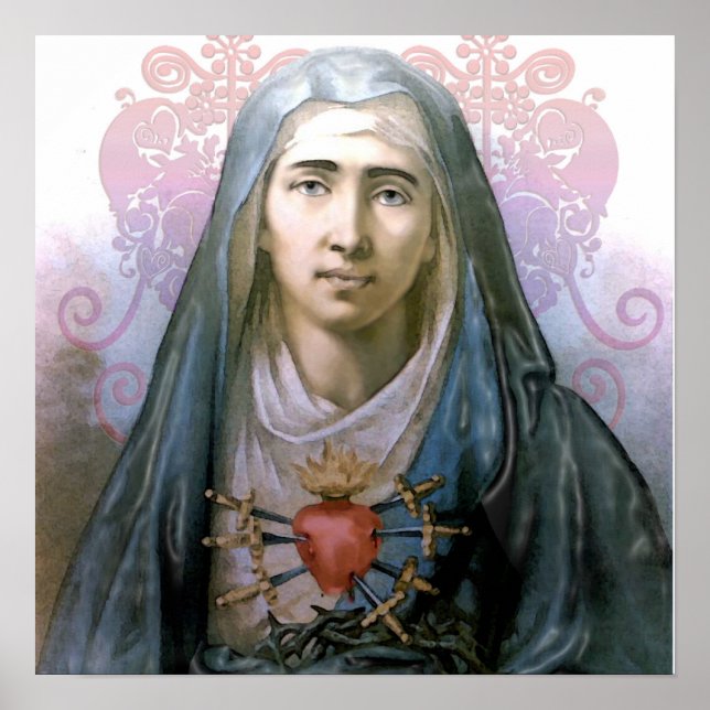 Póster Poster Altar de Nuestra Señora de los Dolores (Frente)