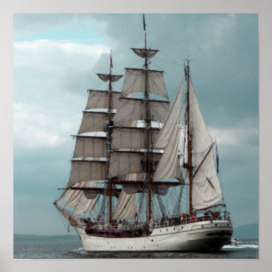 Póster Poster alto magnífico de la nave
