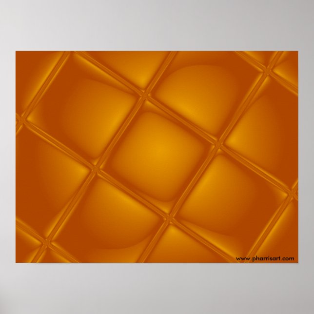 Póster Poster Amber Bubbling (Frente)