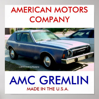 PÓSTER POSTER AMC GREMLIN