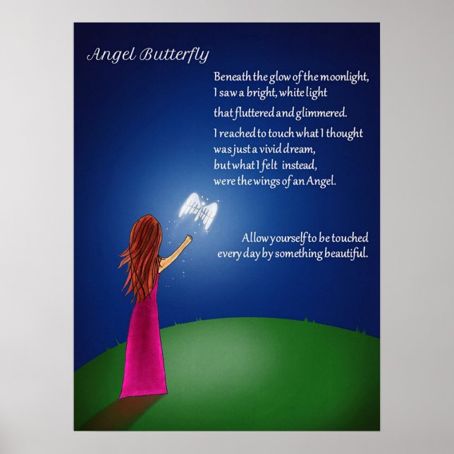 Póster Poster Angel Butterfly (Frente)