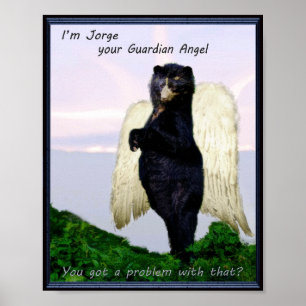 Póster Poster Ángel Guardian Osos Andinos