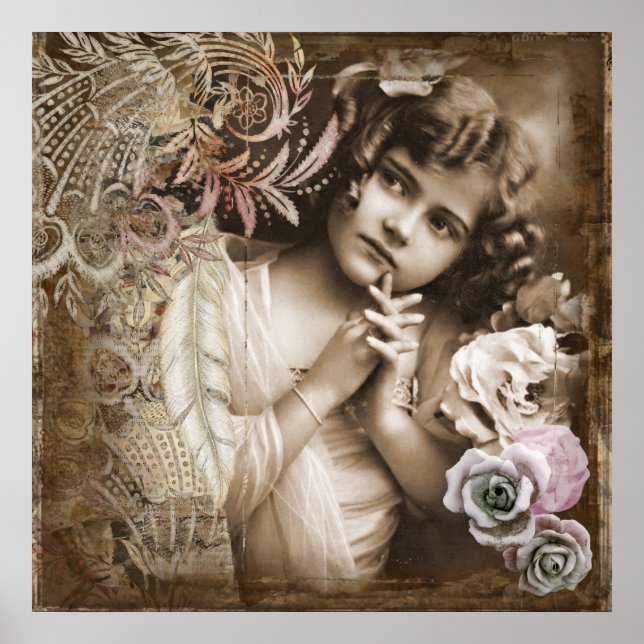 Póster Poster Ángel Nostálgico (Frente)