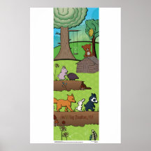 Poster - Animal Friends