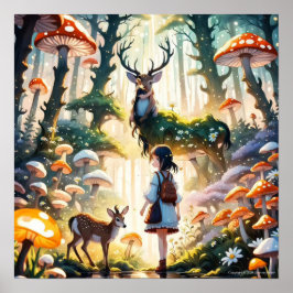 Póster Poster Animal Friends II