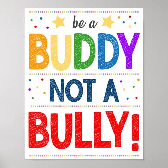 Póster Poster Anti Bully Classroom (Frente)